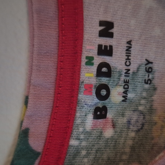 Mini Boden Casual Christmas Dress - Picture 2 of 2